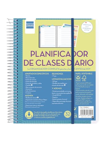 Portada del Planificador de Clases para Docentes de Finocam